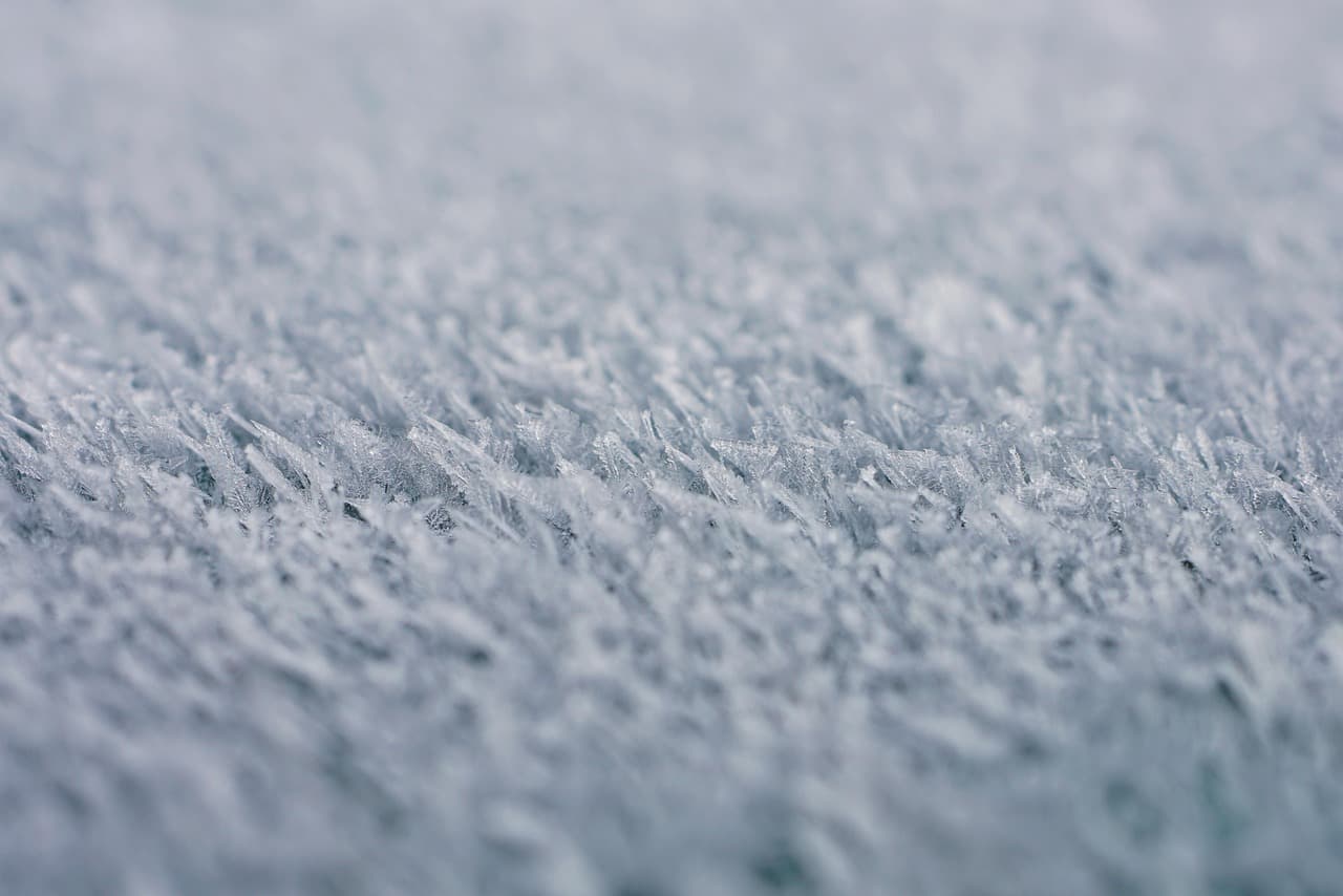 ice, crystals, frost, winter, close up, macro